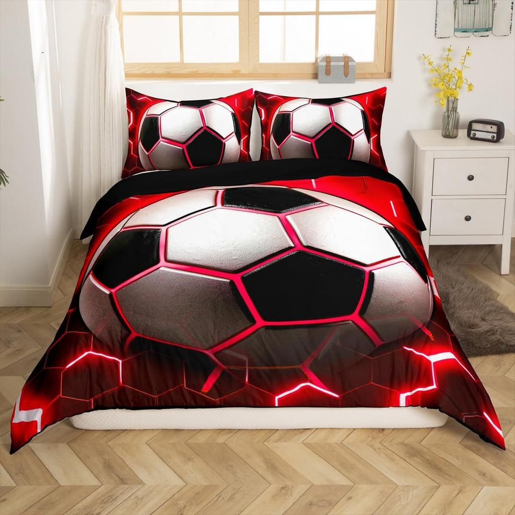 Spotted Pattern Down Comforter Set Bedding Set 3-piece Duvet Cover Set