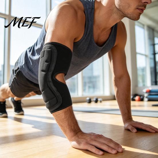 Adjustable Elbow Brace Guard for Baseball & Softball, Anti-collision Sports Breathable Support Brace, Thickened EVA Pad Protector Youth Adults