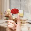 Cartoon Mushroom Clicker Toy 3D Printed Mushroom Shape Decompression Button Fidget Toy Anxiety Stress Relief Desk Toy