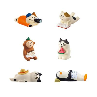 Japanese Cat Zakka Car Ornament - Cute Photo Decorative Mini Resin Craft