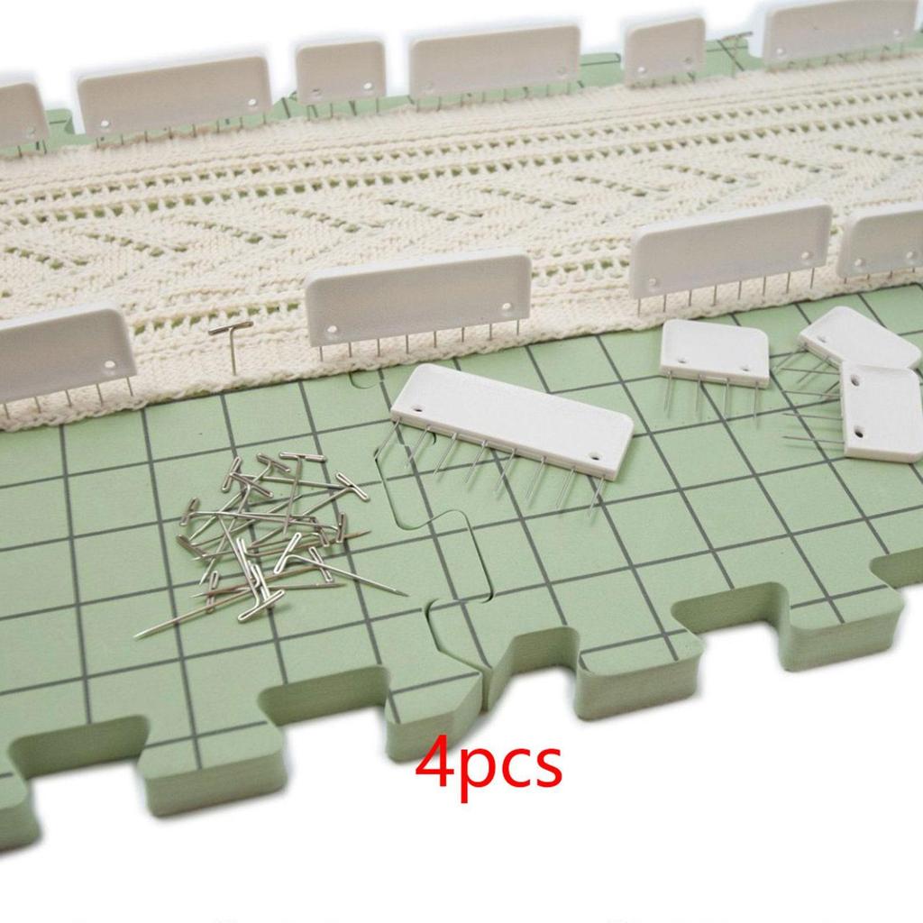 Stitch Blocking Mat Set with Grid Lines, Multifunctional Versatile DIY Blocking