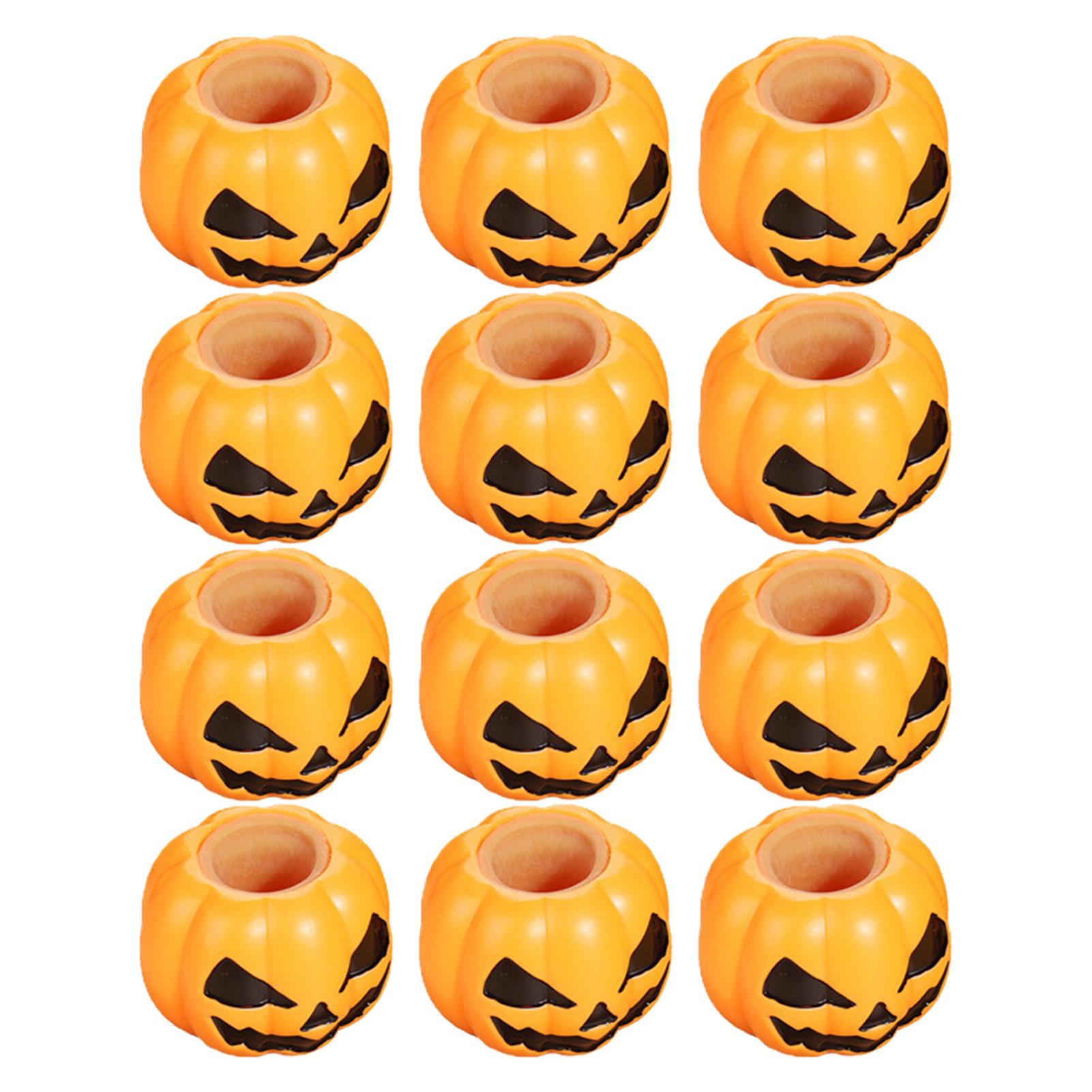 Halloween Pumpkins Head Squeeze Toy Funny Fidget Sensory Decompression Toy China Mainland