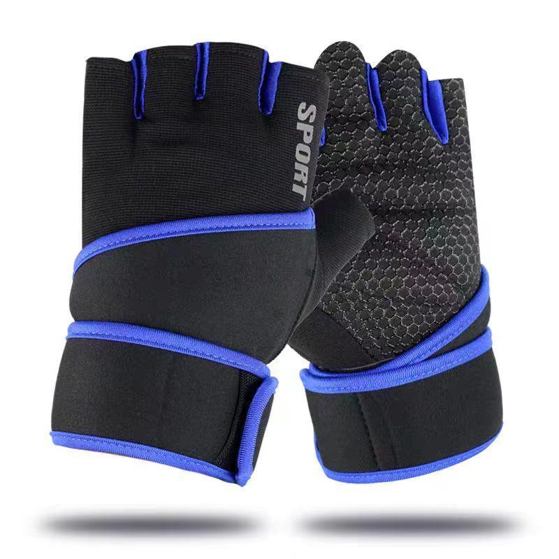 Fitness Gloves Men Women Silicone Nonslip Workout Hand Protection For Gym And Cycling