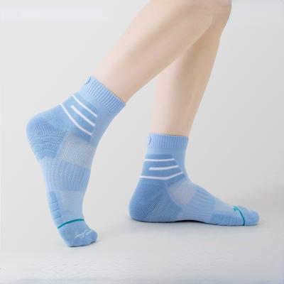 Größe 39-44 Herren-Fitnesssocken bis zur Mitte der Wade, Unterseite aus Handtuch, atmungsaktiv, schweißabsorbierend