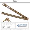 [SWINGPLUS] [Swing Plus] Gewalt Belt, Belgian Double Ring Vivid Shaggy Belt, Fabric Belt, Colorful, Casual, Unisex, Made in Japan, Free Size (Free,