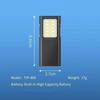 EDC Flashlight Keychain Light  Super Bright With Pen Clip Mini LED Flashlight, USB Charging Port Emergency Work Camping Light