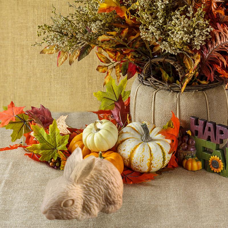 Easter Bunny Fondant Silicone Mould Car Aromatherapy Gypsum Spreading Stone Mold Cake Decorating Baking Tool