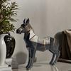 Abstract Carving Horse Figurine Modern Artistic Horse Resin Statue Animal Sculpture Home Office Desktop Decoration Ornament
