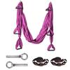 Yoga Swing Set for Home Outdoor Body Shaping Pilates Exercises Aerial Yoga Hammock Hanging Belt Inversion Trapeze