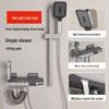 Gunmetal Grey Bathroom Shower System with Digital Display