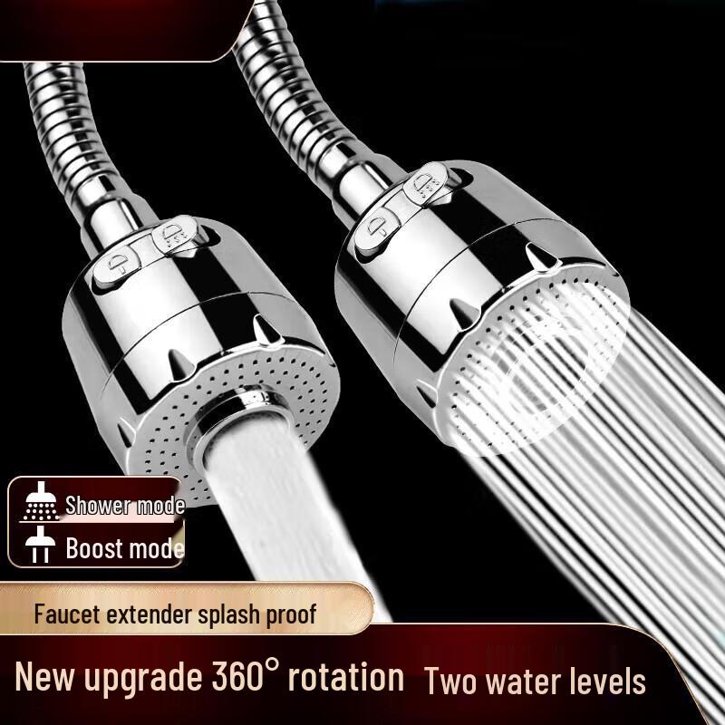 

Universal Rotating Faucet Extender Filter