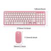 Wireless Mouse Keyboard Set   Gaming for Notebook Computer 3‑Speed   Receiver