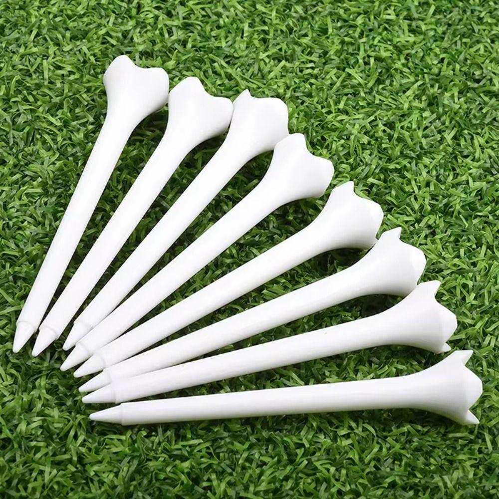 50pcs/set Replacement System Plastic Golf Tees 4 Claw Golf Ball Nail  Golf Accessories