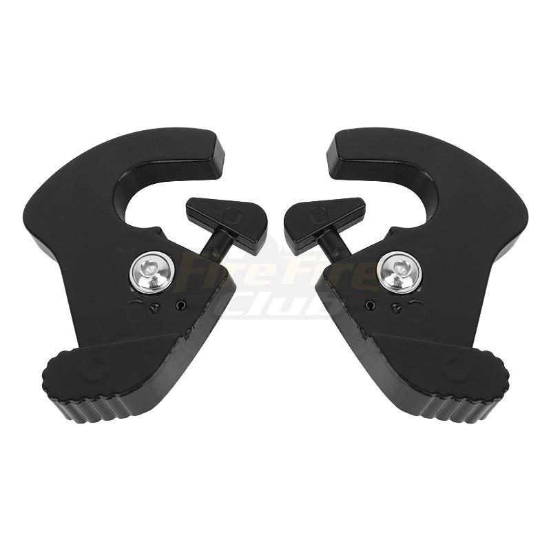 

Для Harley Electra Road Street Glide Road King знімна поворотна багажна стійка Sissy Bar Docking Latch Clips Left&Right