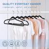 20 Pcs Suit Hangers Ultra Thin Space Saving Coat Hanger and Heavy Duty Clothes Hanger with 360 ° Rotating Hooks for Easy Hanging