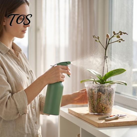 High Transparency Pet Material Planter Clear Orchid Pot with Drainage Holes, Plastic Phalaenopsis Planter, Root Large Size Nursery Pots for