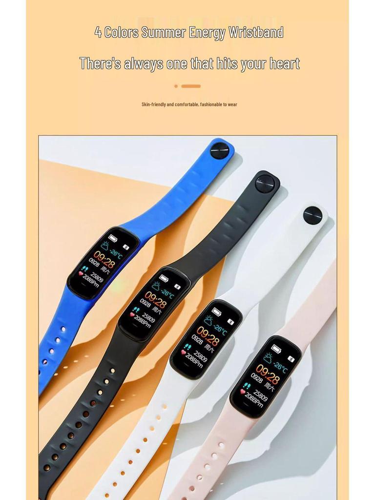 Women's Multifunctional Sports Smartwatch - Heart Rate & Blood Pressure Monitor, Ideal Fashion Gift for Girlfriend or Wife