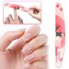 Double Sided Manicure Nail File Emery Board Z^ebra Files Valentine's Day Gift