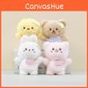 Animal Cute Plush Keyring Pp Cotton Filling Cartoon Style Kids Collector Doll