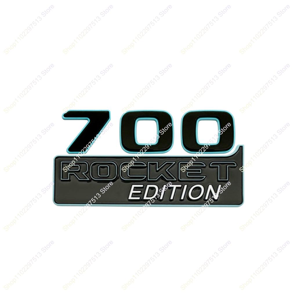 Glacier Blue ABS 700 800 900 ROCKET EDITIN BITURBO 700 800 900 Emblem Car Fender Trunk Sticker For G Class G700 G900 W463 W464