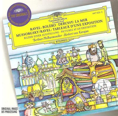 CD RAVEL, DEBUSSY, MUSSORGSKY - Ravel: Bolero; Debussy, Mussorgsky  4474262 Deutsche Grammo 1995 Europe Classical Used