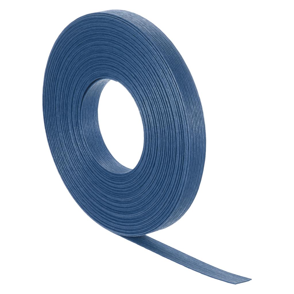 Papierrattan-Webrohr 12-fädig Papierrattan-Geflecht Korbgeflecht-Zubehör für DIY Heimküchenkorb-Bastelarbeiten 16,4 Yards x 0,6"