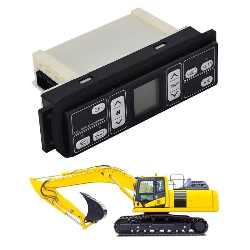 PC-7 AC Air Conditioner Controller Panel Accessories 24V 208-979-7630 146570-0160 For Komatsu PC130 PC160 PC230 Excavator-A14Z