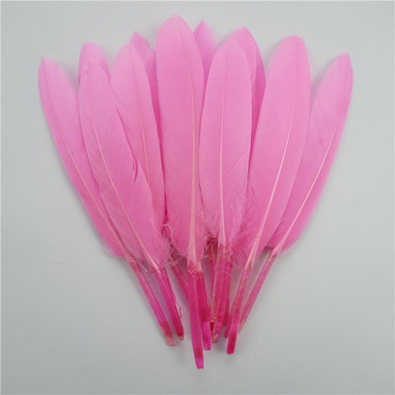 50Pcs10-15Cm/4-6 Inch Colorful Duck Feather Handicraft Accessories Goose Feather Jewelry Creation Diy