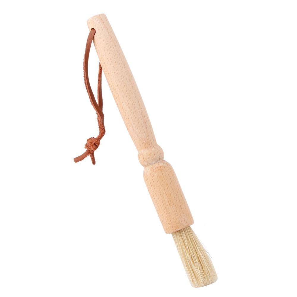 Beech Wood Handle Coffee Grinder Brush Coffee Cleaning Brush Coffee Grinder Maintenance