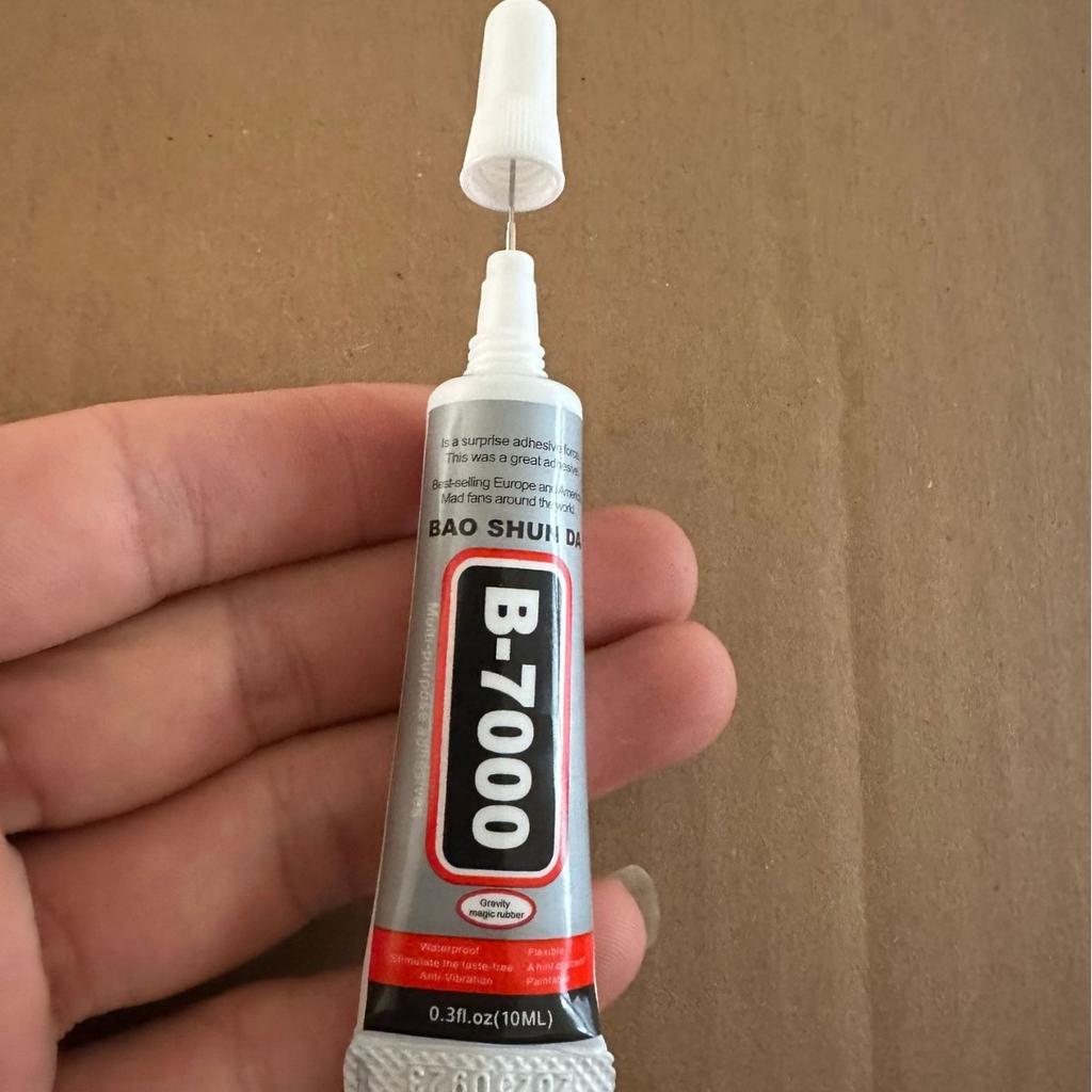 7000 Glue with 10 Precision Needle Tips for Jewelry Rhinestones and DIY Projects