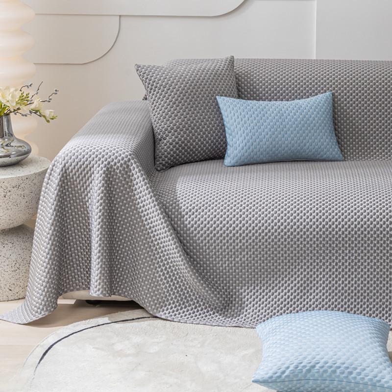New Black Technology Summer Cool Sofa Cover Cloth Simple Modern Sofa Cover Multi-Functional Bath Mat