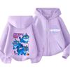 Kpop Demon Hunters Zipper Hoody Children Huntrix Rumi Zoey Cartoon Fashion Zip Sweatshirt Boy Girl Casual Tops Kids Clothes Gift