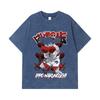 275 GSM Washed T-shirts 100% Cotton Hajime no Ippo V11 Ippo Print Unisex Heavy Cotton T Shirt