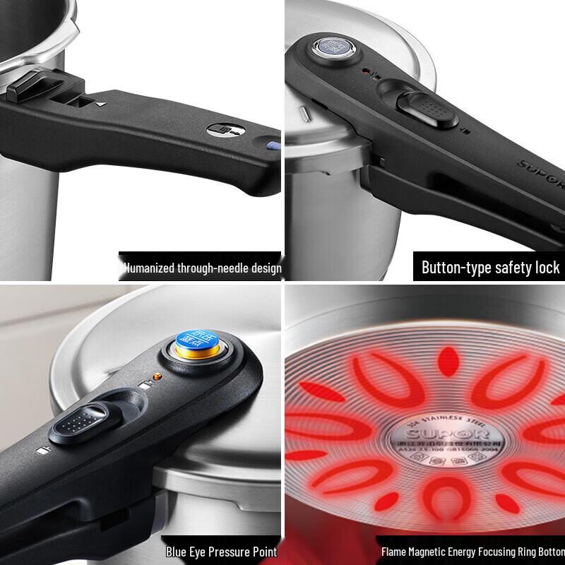 SUPOR Blue Eye Safety Pressure Cooker