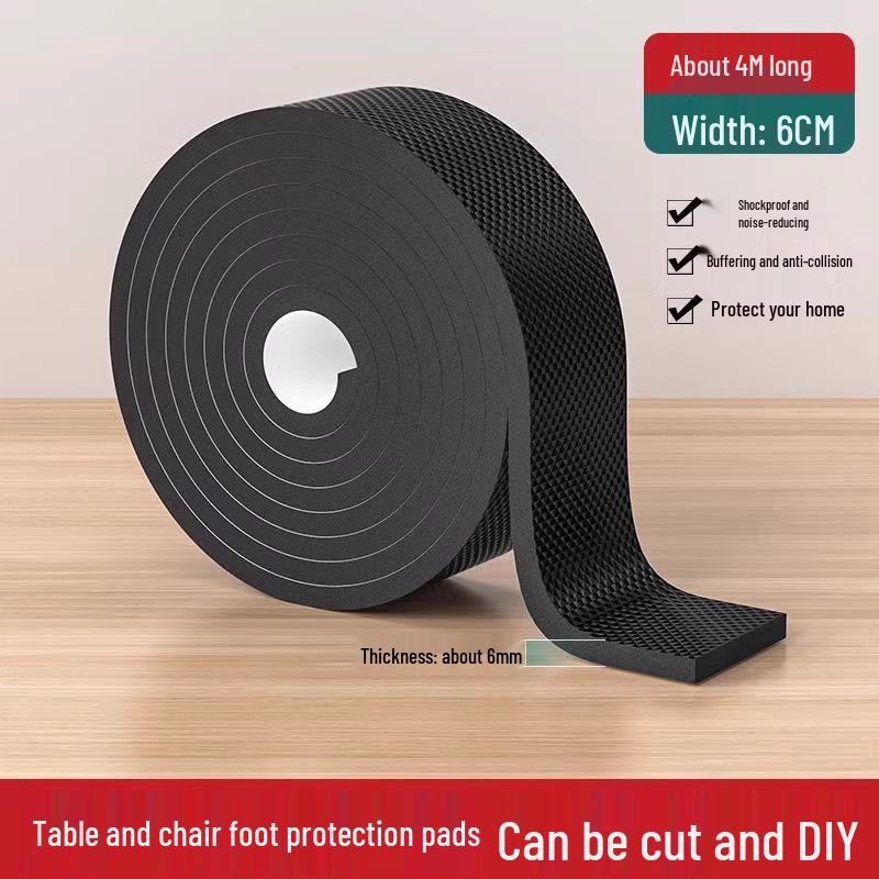 Silent Foot Pads: Anti-Slip, Wear-Resistant Rubber Silicone Covers for Dining Chair and Sofa Legs To Protect Wood Floors
