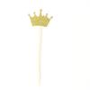 10Pcs Glitter Crown Cake Topper Wedding Birthday Party Decoration