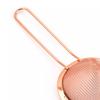 Rose Gold 304 nerezové sítko na koktejly ve tvaru kužele na koktejly / čajové bylinky / káva, jemné sítko