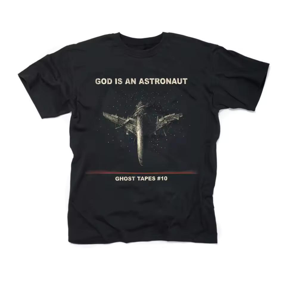 T-shirt God Is An Astronaut Ghost Band 100% Cotone Maglietta Grafica Uomo Donna Estate Streetwear Top