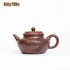 220ml Antike Yixing Lila Ton Teekannen Künstler Handgefertigt Stufenkrug Roher Ton Drachenblut Sandkrug Zisha Teegeschirr Zubehör
