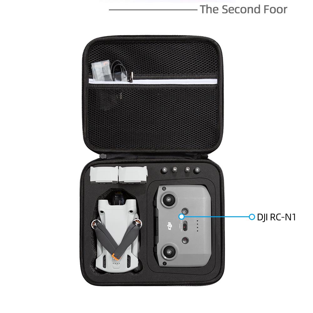 For DJI Mini 3/Mini 3 Pro Portable Carrying Case Hard EVA Storage Bag Waterproof Protective Handbag Box Remote Storage Case