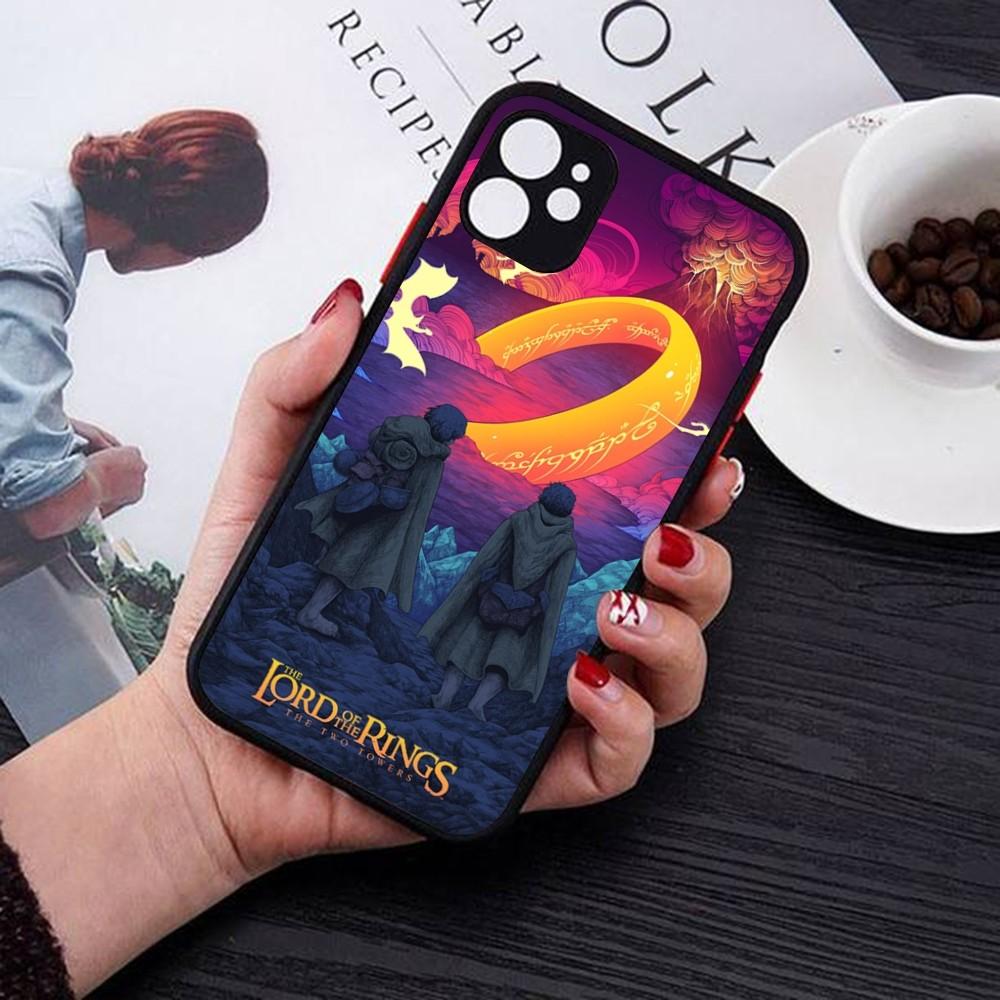 L-Lord-Of The-Rings Phone Case For IPhone 18 14 11 12 13 Mini Pro Max 8 7 Plus X XR XS MAX Translucent Matte Cover