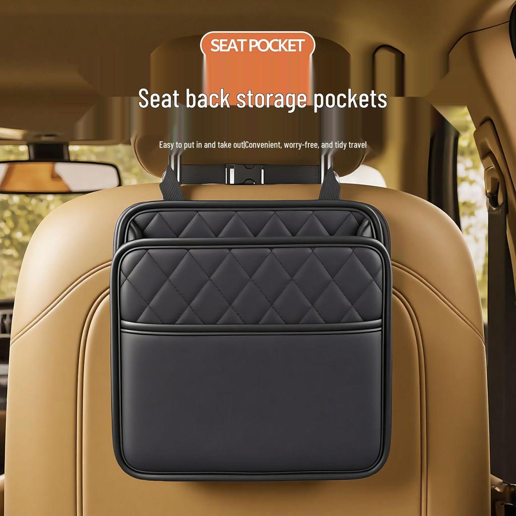Car Seat Back Multifunctional Organizer Storage Bag