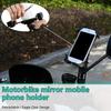 Easy To Use Phone Hold ABS Phone Mount Long Service Phone Mount Secure & Adjustment Phone Mount for Different Phones