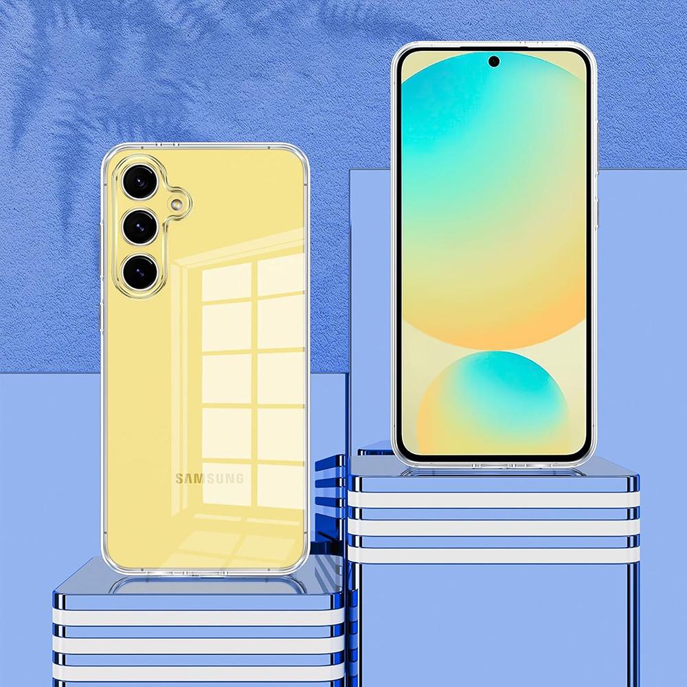 High Clear Silicone Phone Case for Samsung Galaxy S25 S24 S23 S22 S21 S20 FE S25 Plus Ultra Thin Transparent Cover Case