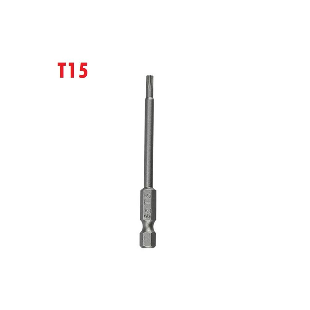 Tamper Proof Star Screwdriver Bit 75MM For Electric Drill