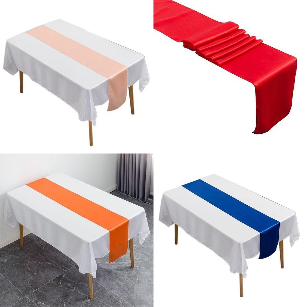 Silky-smooth Red Satin Table Runner Ideal For Celebrating Special Occasions