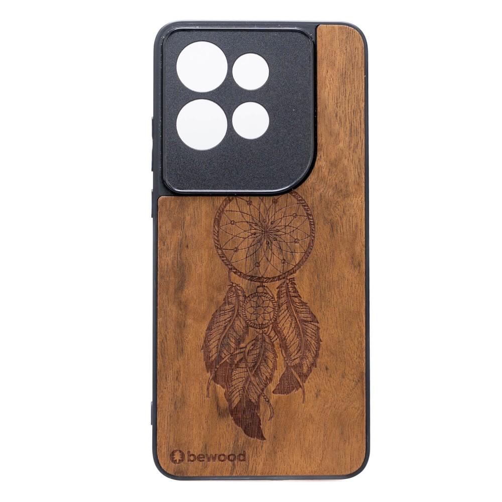 Bewood Wooden Case for Motorola Edge 50 Neo Dreamcatcher Imbuia