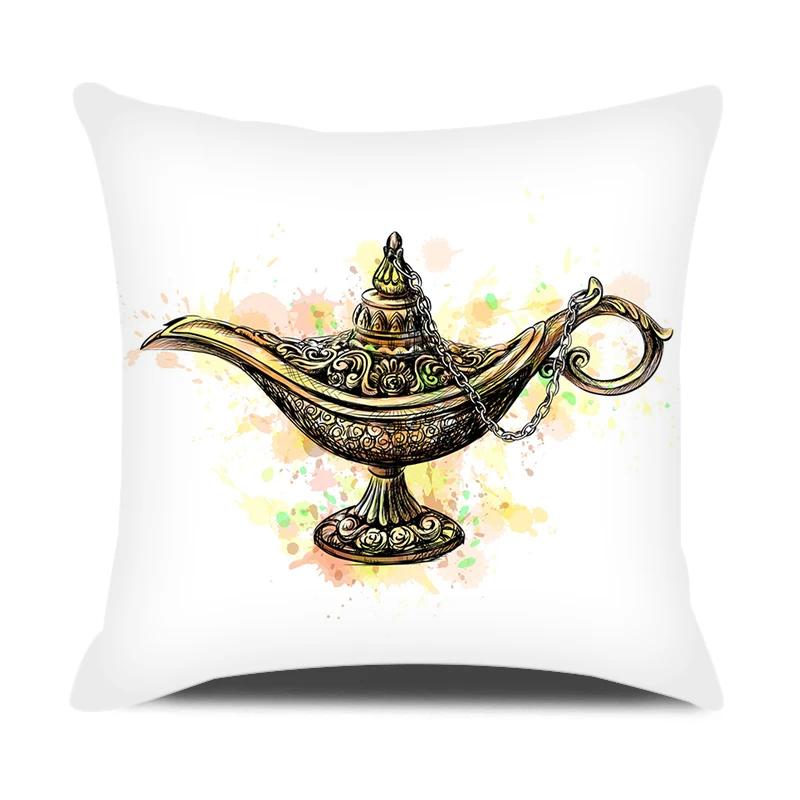 Eid Ramadan Decor Cushion Cover Mubarak Decorations Pillow Cover For Home Islamic Muslim Eid Al Adha Ramadan Kareem Pillowcase