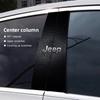 Für Jeep 2 Stück Auto B-Säulen Aufkleber Auto Mittelständer Dekoration Aufkleber Für Jeep Grand Cherokee Wrangler JK Gladiator Compas