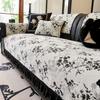 French Chenille Sofa Cushion Is Universal In All Seasons  New High-End Skirt Retro Non-Slip Cover Cloth